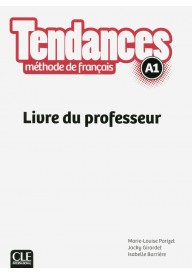 Tendances A1 przewodnik metodyczny - Tendances A2 podręcznik + DVD - Nowela - Do nauki języka francuskiego - 