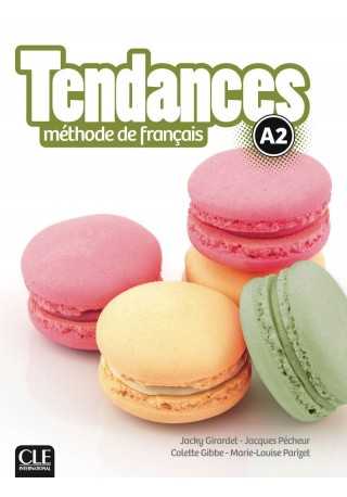Tendances A2 podręcznik + DVD - Do nauki języka francuskiego