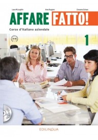 Affare fatto! 1 podręcznik + CD - Podręczniki, książki do nauki języka włoskiego dla dzieci, młodzieży i dorosłych - Księgarnia internetowa - Nowela - - Do nauki języka włoskiego