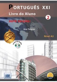 Portugues XXI 2 podręcznik + CD audio - Młodzież i Dorośli - Podręczniki - Język portugalski - Nowela - - Do nauki języka portugalskiego