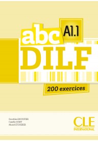 Abc DILF A1.1 200 exercices książka + płyta MP3 - CLE International (3) - Nowela - - 