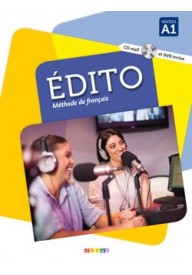 Edito A1 podręcznik+DVD - Podręcznik do francuskiego. Młodzież i Dorośli - Podręczniki, książki do nauki francuskiego dla dzieci, młodzieży i dorosłych - Księgarnia internetowa - Nowela - - Do nauki języka francuskiego