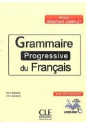 Grammaire Progressive du Francais niveau debutant complet + CD Audio