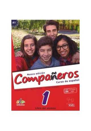 Companeros 1 podręcznik + licencia digital - nueva edicion - Do nauki języka hiszpańskiego