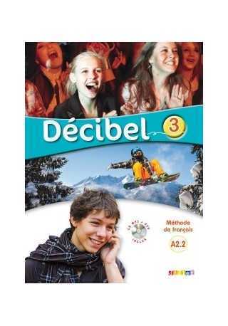 Decibel 3 podręcznik + CD MP3 + DVD - Do nauki języka francuskiego