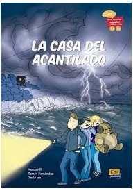 Casa del acantilado (A1, A2) - Calamares gigantes książka + DVD - Nowela - - 