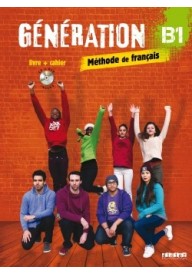 Generation B1 podręcznik + ćwiczenia + CD mp3 + DVD - Generation B2 podręcznik + ćwiczenia + CD mp3 + DVD - Nowela - Do nauki języka francuskiego - 