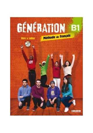 Generation B1 podręcznik + ćwiczenia + CD mp3 + DVD - Do nauki języka francuskiego