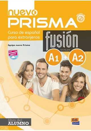 Nuevo Prisma fusion A1+A2 podręcznik do hiszpańskiego 