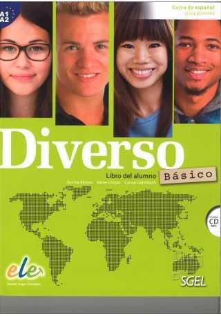 Diverso basico A1+A2 podręcznik + płyta MP3 - Do nauki języka hiszpańskiego