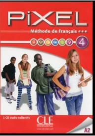 Pixel 4 CD audio - Nouveau Pixel 3 A2|francuski|przewodnik metodyczny| szkoła podstawowa|klasy 6-8|Nowela - Do nauki języka francuskiego - 