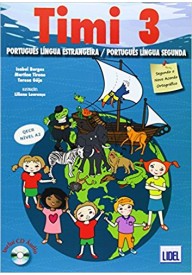 Timi 3 podręcznik + ćwiczenia + CD audio - Timi 2 podręcznik + CD audio poziom A2 - Nowela - Do nauki języka portugalskiego - 
