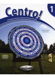 Centro 1 książka + CD audio - Włoski gramatyka audio kurs - Nowela - - 