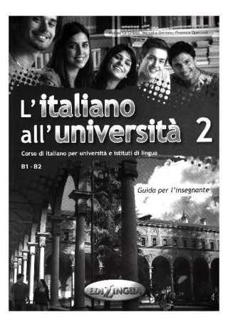 Italiano all'Universita 2 przewodnik metodyczny - Do nauki języka włoskiego
