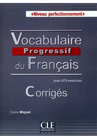Vocabulaire progressif francais perfectionnamente klucz Vocabulaire progressif francais perfectionnamente klucz