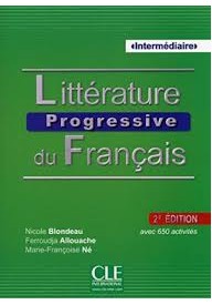 Litterature Progressive du Francais 2ed książka + płyta MP3 - Materiały do nauki języka francuskiego - Księgarnia internetowa (22) - Nowela - - 