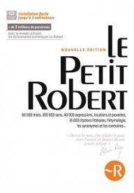 Petit Robert 2014 wersja elektroinczna - Petit Robert de la langue francaise 2023 Słownik języka francuskiego - Nowela - - 