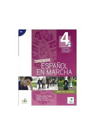 Nuevo Espanol en marcha 4 podręcznik + CD audio - Do nauki języka hiszpańskiego