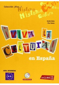 Viva la cultura en Espana książka + CD audio - Kultura i sztuka - książki po hiszpańsku - Księgarnia internetowa - Nowela - - 