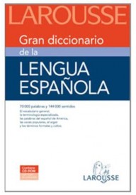 Gran diccionario de la lengua espanola Larousse + CD ROM