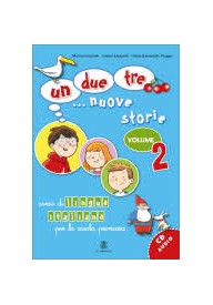 Un due tre nuove storie 2 przewodnik metodyczny + CD ROM - In bocca al lupo ragazzi 1 podręcznik - Nowela - Do nauki języka włoskiego - 