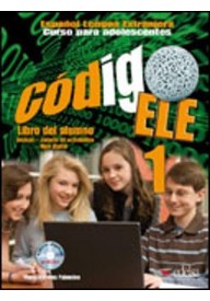 Codigo Ele 1 podręcznik + CD - Codigo Ele 2 podręcznik + CD - Nowela - Do nauki języka hiszpańskiego - 