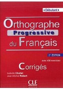 Orthographe progressive du francais 2ed debutant klucz
