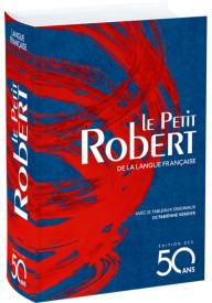 Dictionnaire Le Petit Robert de la langue française - Édition des 50 ans - "Petit Robert des noms propres Dictionnaire illustre" słownik francuski - - 