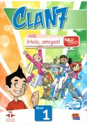 Clan 7 con Hola amigos 1 podręcznik do hiszpańskiego + zawartość online