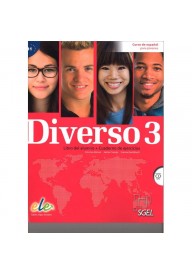 Diverso 3 podręcznik + ćwiczenia + CD MP3 - Diverso - Podręcznik do nauki języka hiszpańskiego - Nowela - - Do nauki języka hiszpańskiego