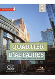 Quartier d'affaires 2 B1 podręcznik - Quartier d'affaires 1 materiały do tablicy interaktywnej TBI - Nowela - Do nauki języka francuskiego - 