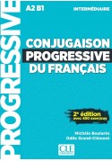 Conjugaison progressive du francais 2ed intermediate książka + CD audio A2-B1