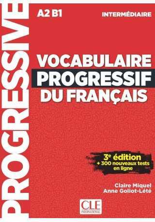 Vocabulaire progressif intermediare livre +CD audio 3 Edycja A2 B1 