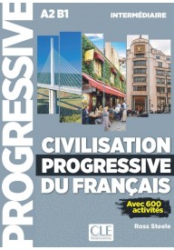 Civilisation progressive du francais intermediaire + CD MP3 A2 B1 2ed - Civilisation progressive du francais niveau avance książka + CD audio B2-C1 ed.2021 - Nowela - - 