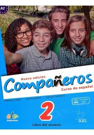Companeros 2 podręcznik + licencia digital - nueva edicion - Do nauki języka hiszpańskiego