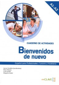 Bienvenidos de nuevo ćwiczenia - Bienvenidos de nuevo podręcznik + audio do pobrania - Nowela - Do nauki języka hiszpańskiego - 