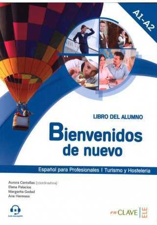 Bienvenidos de nuevo podręcznik + audio do pobrania - Do nauki języka hiszpańskiego