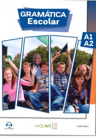 Gramatica Escolar A1 A2 + audio do pobrania - Ejercicios de gramatica nivel medio książka - Nowela - - 