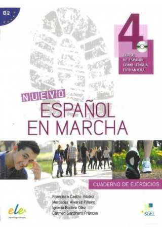 Nuevo Espanol en marcha 4 ćwiczenia + CD audio - Do nauki języka hiszpańskiego