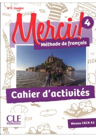 Merci 4 ćwiczenia - Podręczniki do języka francuskiego - szkoła podstawowa klasa 7-8 - Księgarnia internetowa - Nowela - - Do nauki języka francuskiego