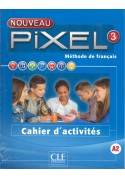 Nouveau Pixel 3 A2. Zeszyt ćwiczeń. Język francuski. Młodzież 11-15 lat. Szkoły podstawowe i językowe.