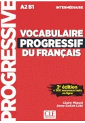 Vocabulaire progressif intermediare livre +CD audio 3 Edycja A2 B1