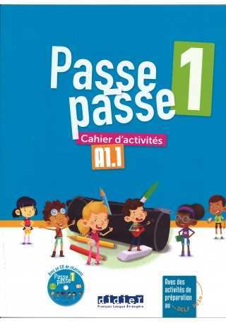 Passe-Passe 1 ćwiczenia A1.1 + CD audio - Do nauki języka francuskiego