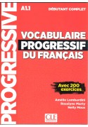 Vocabulaire progressif du Francais niveau debutant complet A1.1 książka