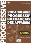 Vocabulaire progressif des affaires intermediaire B1 książka + CD audio 2 ed