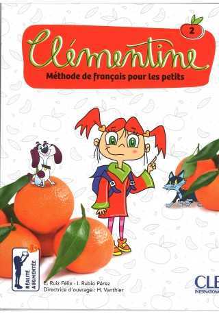Clementine 2 podręcznik + DVD A1.2 - Do nauki francuskiego dla dzieci.
