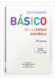 Diccionario Basico de la lengua Espanola Primaria + dostęp online - Słowniki hiszpańskie z wymową i zdaniami tematyczne - Księgarnia internetowa - Nowela - - 