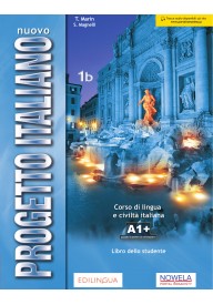Nuovo Progetto italiano 1B podręcznik + ćwiczenia + DVD Edizione aggionata - Nuovo Progetto italiano 1 ćwiczenia + CD audio /1A + 1B/ - Nowela - Do nauki języka włoskiego - 