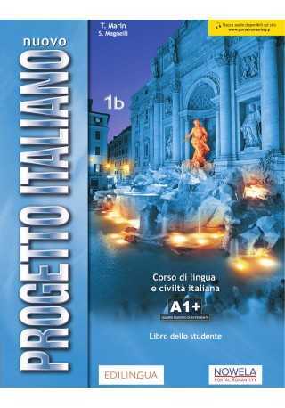 Nuovo Progetto italiano 1B podręcznik + ćwiczenia + DVD Edizione aggionata - Do nauki języka włoskiego