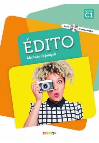 Edito C1 2ed podręcznik + płyta DVD (wyd. 2018) - Do nauki języka francuskiego